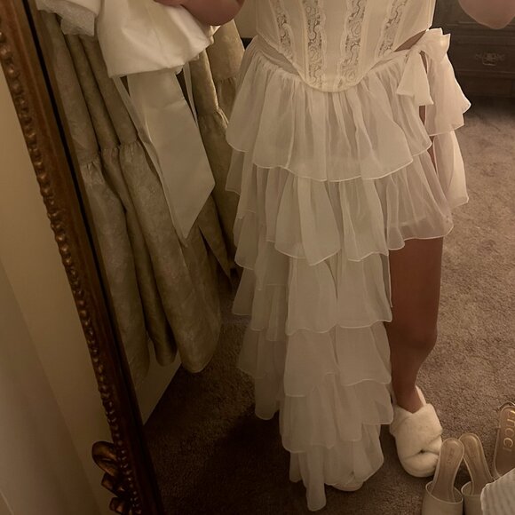 Revolve Cassiopeia Skirt by CAROLINE CONSTAS - Picture 8 of 8